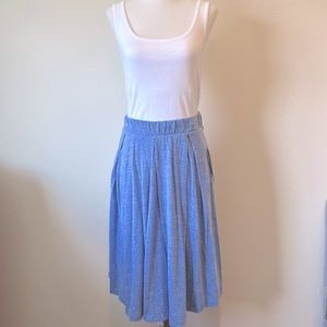 NWT Heather Blue Madison Skirt